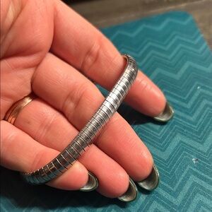 Vintage Omega Sterling Silver Sunstone Imports Italian‎ Silver